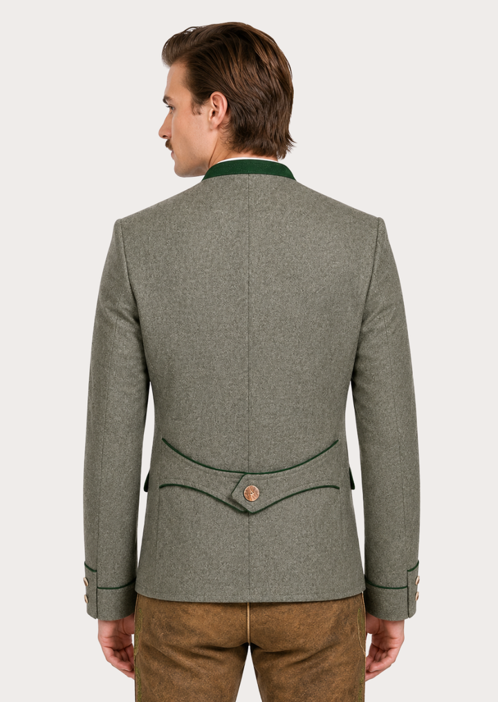 Premium Bavarian jacket for men featuring timeless craftsmanship and elegance
