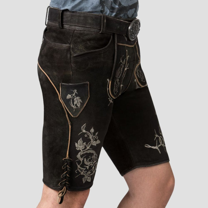 Make a lasting impression at Oktoberfest or any cultural festival with these premium authentic Bavarian Lederhosen.