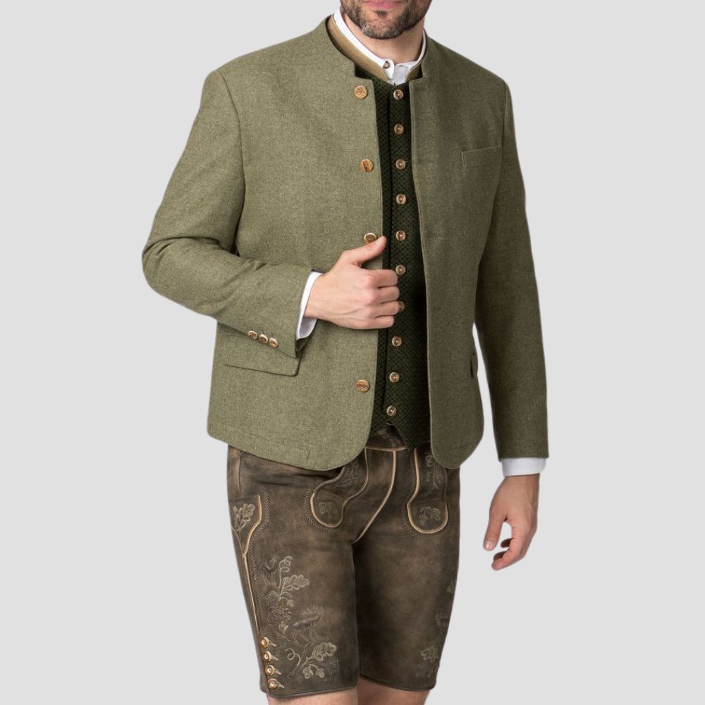 Authentic Men’s Trachten Coat for Cultural Events