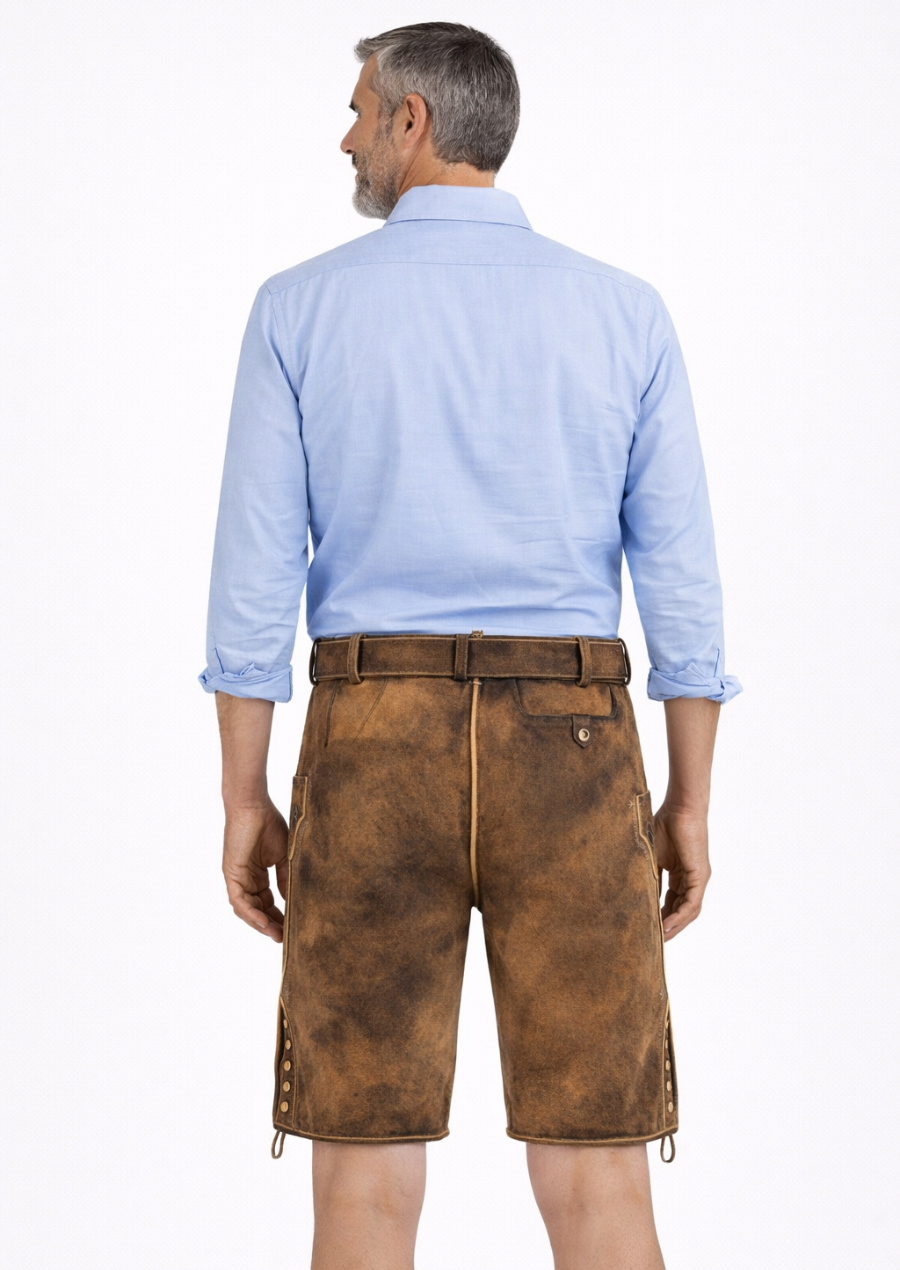 Traditional Men's Austria Lederhosen Outfit for Bavarian and Austrian Events