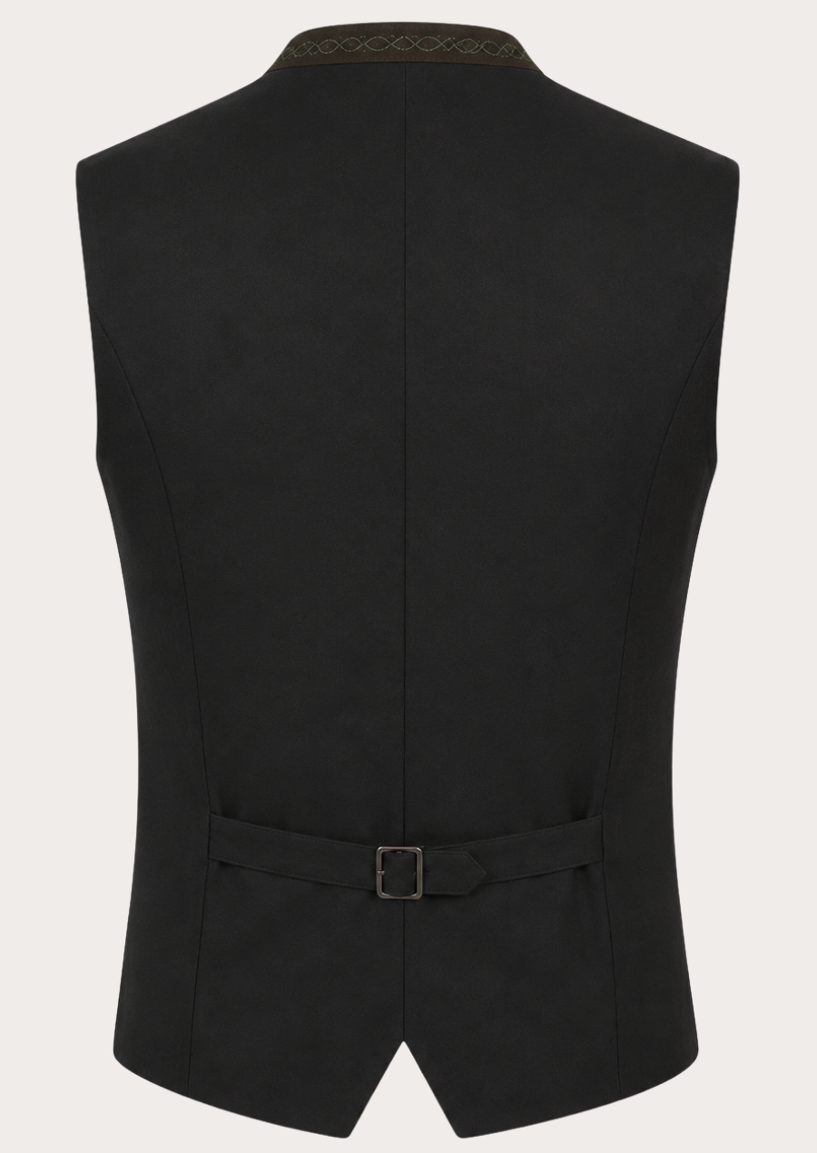 Premium Trachten waistcoat crafted with classic German folk-inspired details