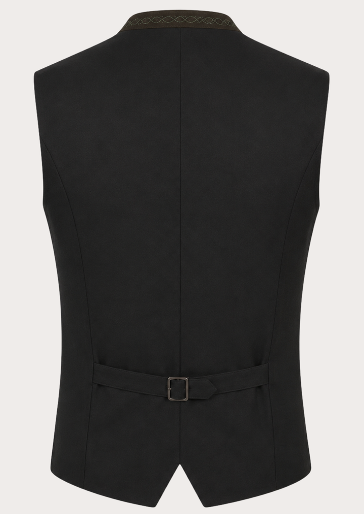 Premium Trachten waistcoat crafted with classic German folk-inspired details