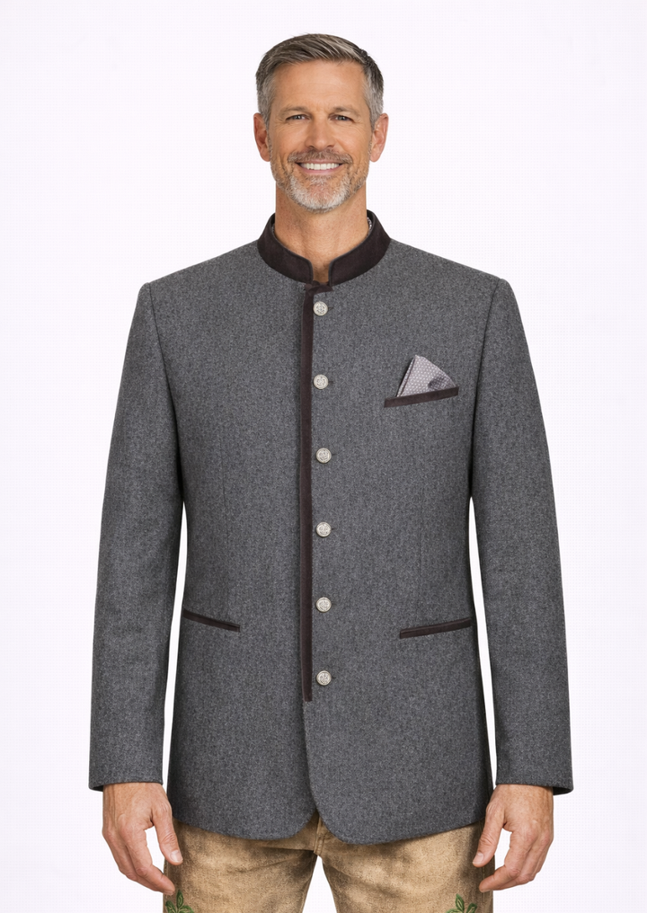 Tyrol jacket for men with traditional Alpine design