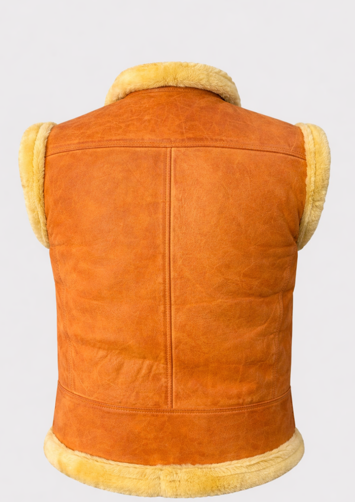 Soft faux fur vest near me for trendy cold weather outfits